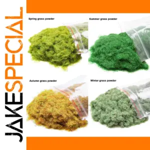Seasonal Static Grass Powder for Miniatures