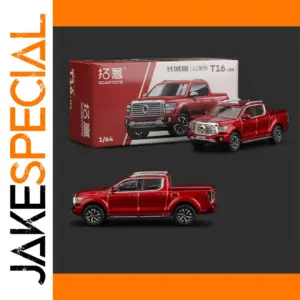 Miniature Great Wall POER Pickup Model in 1:64 Scale