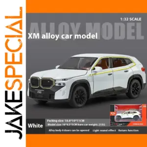 White Off-Road SUV Diecast Model 1:32 Scale