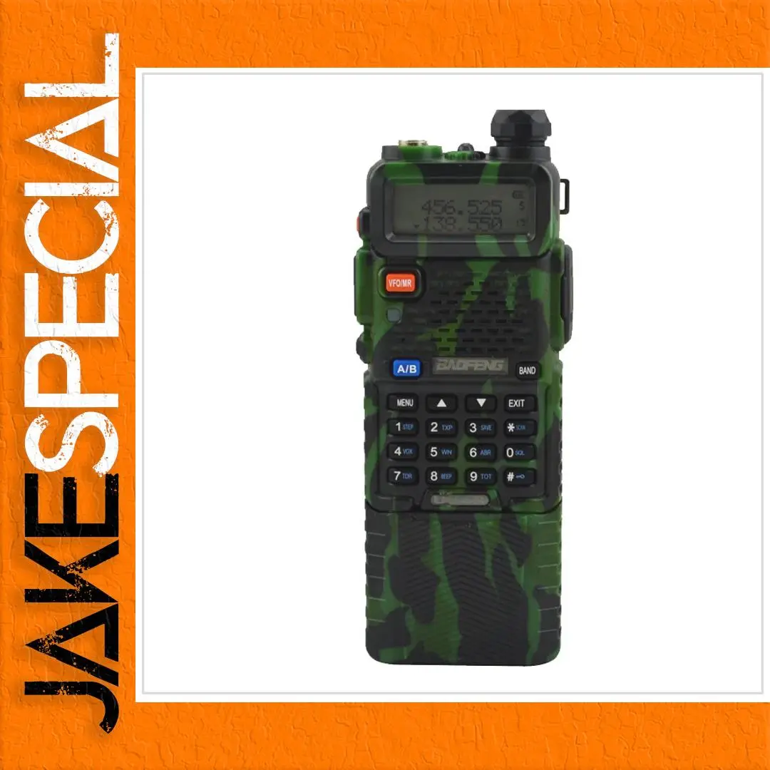 Rugged Camouflage Dual-Band Walkie-Talkie 1 Rugged Camouflage Dual-Band Walkie-Talkie
