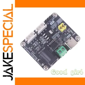 Compact Black Serial Bus Servo Driver Board for Pi