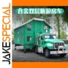Vibrant Green Alloy RV and Camper Model