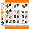 RJ45 Ethernet Port Connectors Collection for Networking