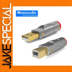 Monosaudio USB Connector Set for High-Fidelity Audio