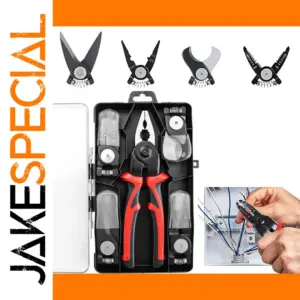 5-in-1 Multipurpose Pliers Set for Electrical Tasks