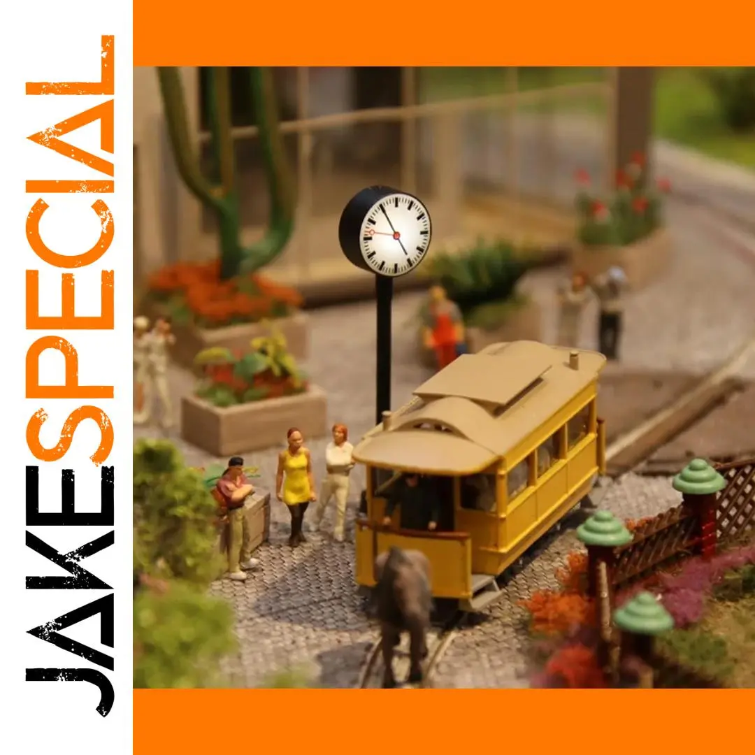Miniature HO Scale Railway Street Lamps Set 1 Miniature HO Scale Railway Street Lamps Set