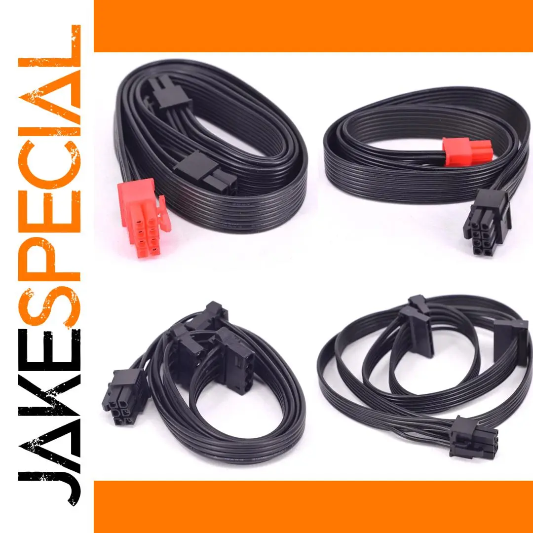 High-Performance PC Power Cable Set 1 High-Performance PC Power Cable Set