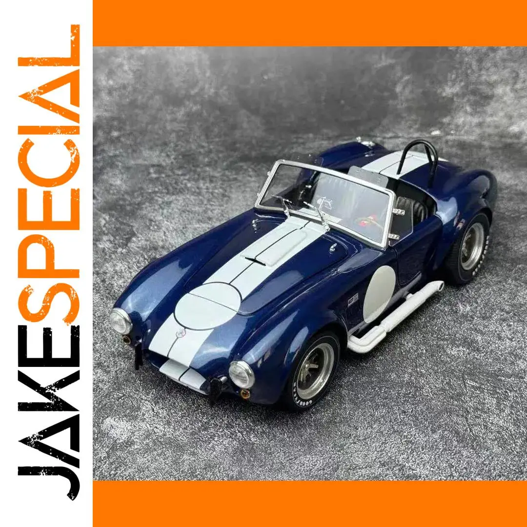 1965 Shelby Cobra 427 S/C Diecast Model in Blue 1 1965 Shelby Cobra 427 S/C Diecast Model in Blue