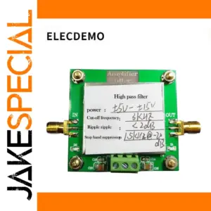 High-Pass Filter Module 3kHz 8th-Order 50x47mm