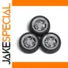 Set of 20 Rubber Model Car Wheels for RC Toys