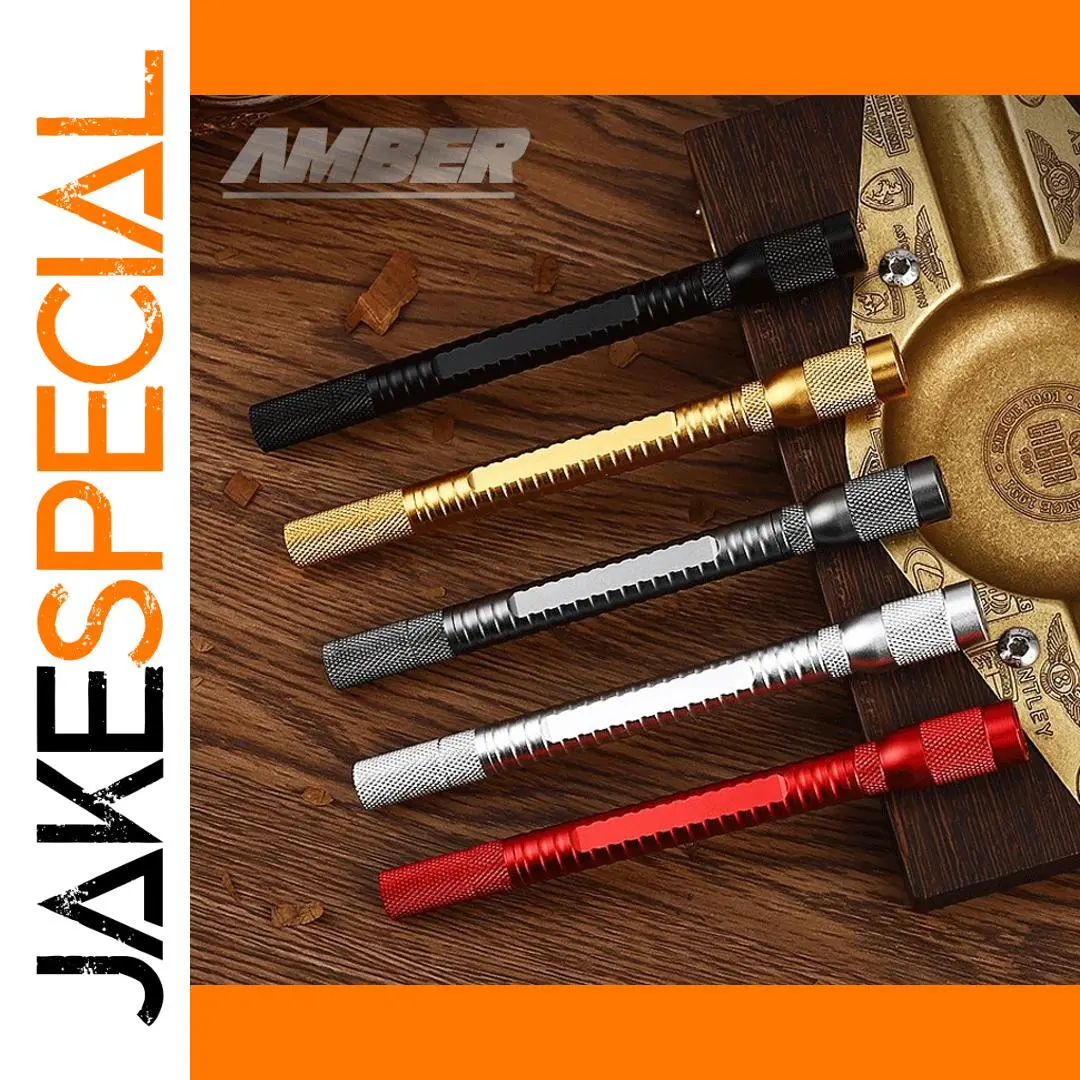 Multi-Function Metal Cigar Enhancer and Cutter 1 Multi-Function Metal Cigar Enhancer and Cutter