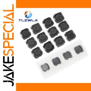 Set of 10 Shielded Power Inductors for Electronics