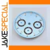 Blue Luminous Watch Dial for VK63, 29.8mm