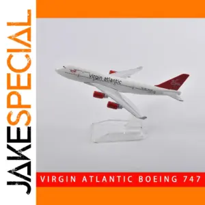 Virgin Atlantic Boeing 747 Diecast Model 1:400 Scale