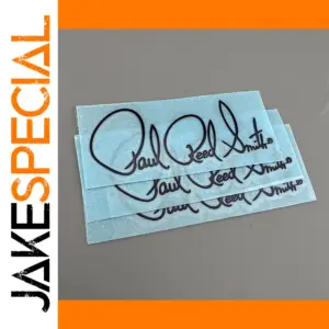 PRS Signature Metal Decals for Guitars