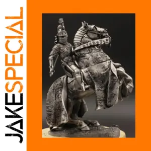 Medieval King Edward I Metal Figurine Set