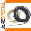 Vintage Cloth Braided Guitar Wiring Wire 1m Black & Beige