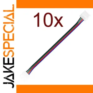 10mm RGB LED Strip Connector Set for SMD 5050