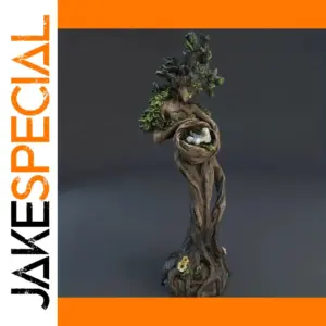 Forest Goddess Resin Sculpture for Decor