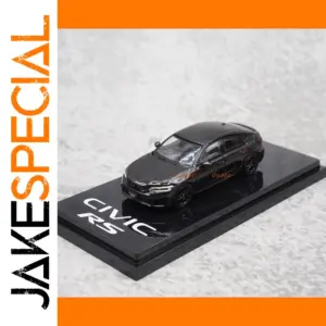 Black Honda Civic 1:64 Diecast Model