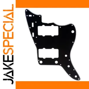 Black Matte Jazzmaster Pickguard for Fender Guitars