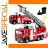 1/50 Scale Diecast Fire Truck with Lights