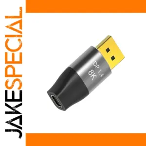 Mini DP1.4 to DisplayPort Adapter 8K 60Hz