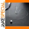 Silver Freshwater Pearl Necklace for Women