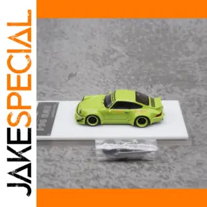 Green Porsche RWB 964 Collectible Model
