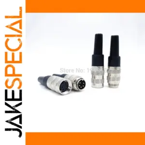 Waterproof M16 Sensor Connector with Multiple Pins