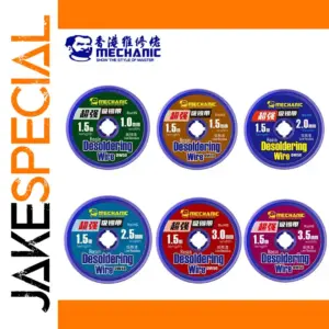 Copper Desoldering Wire - Various Diameters