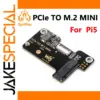 PCIe to M.2 Mini Adapter for Raspberry Pi 5B