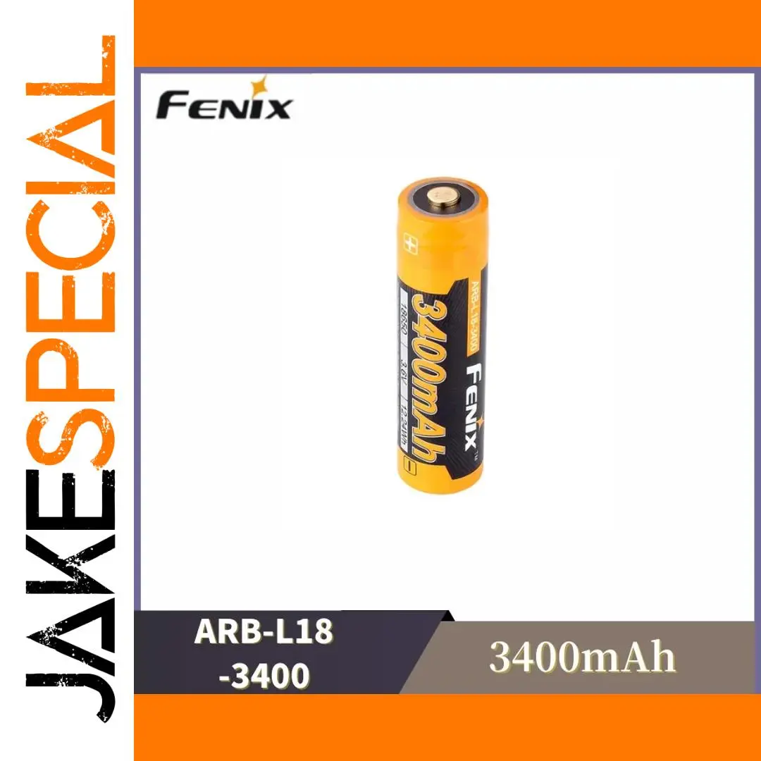 Fenix ARB-L18-3400 Rechargeable Battery 1 Fenix ARB-L18-3400 Rechargeable Battery