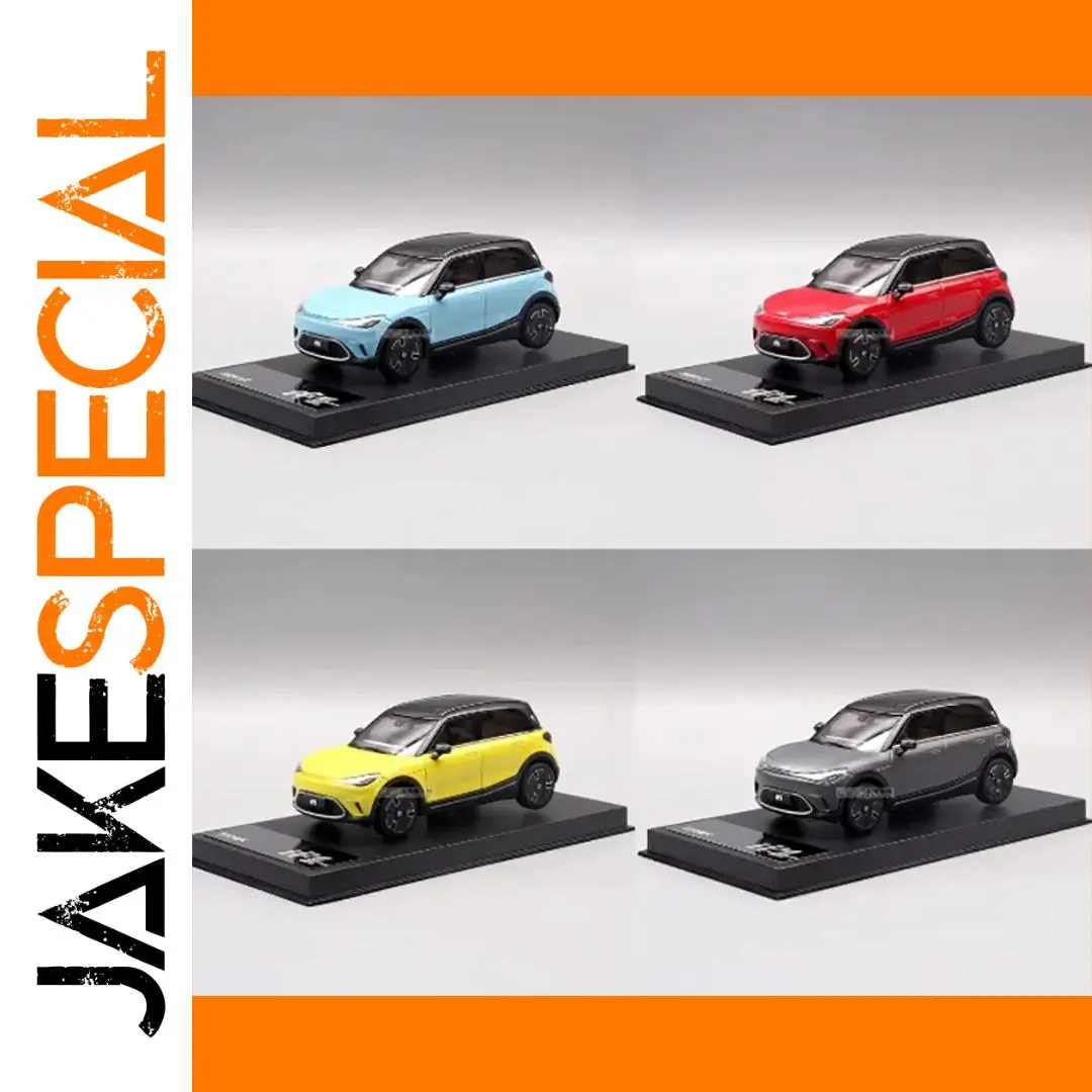 Diecast 1/43 Smart 1 SUV Model in Vibrant Colors 1 Diecast 1/43 Smart 1 SUV Model in Vibrant Colors