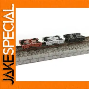 HO Scale High Rim Psyllium Bogies Set