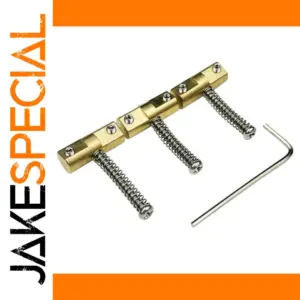 Vintage Brass Telecaster Saddles Set