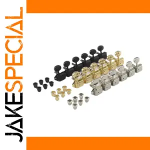 Vintage Guitar Tuner Set with Metal Housing