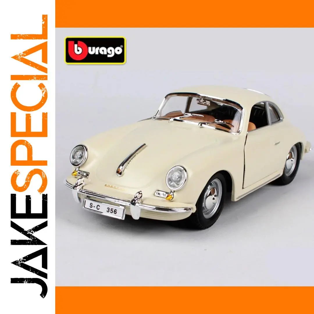 Porsche 356B Coupe Diecast Model 1:24 Scale 1 Porsche 356B Coupe Diecast Model 1:24 Scale
