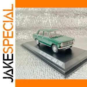 Vibrant Green Lada Ba3 2101 Die-Cast Model