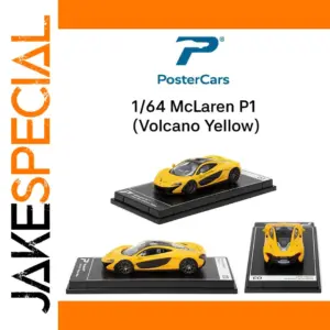McLaren P1 1:64 Scale Diecast Model in Volcano Yellow