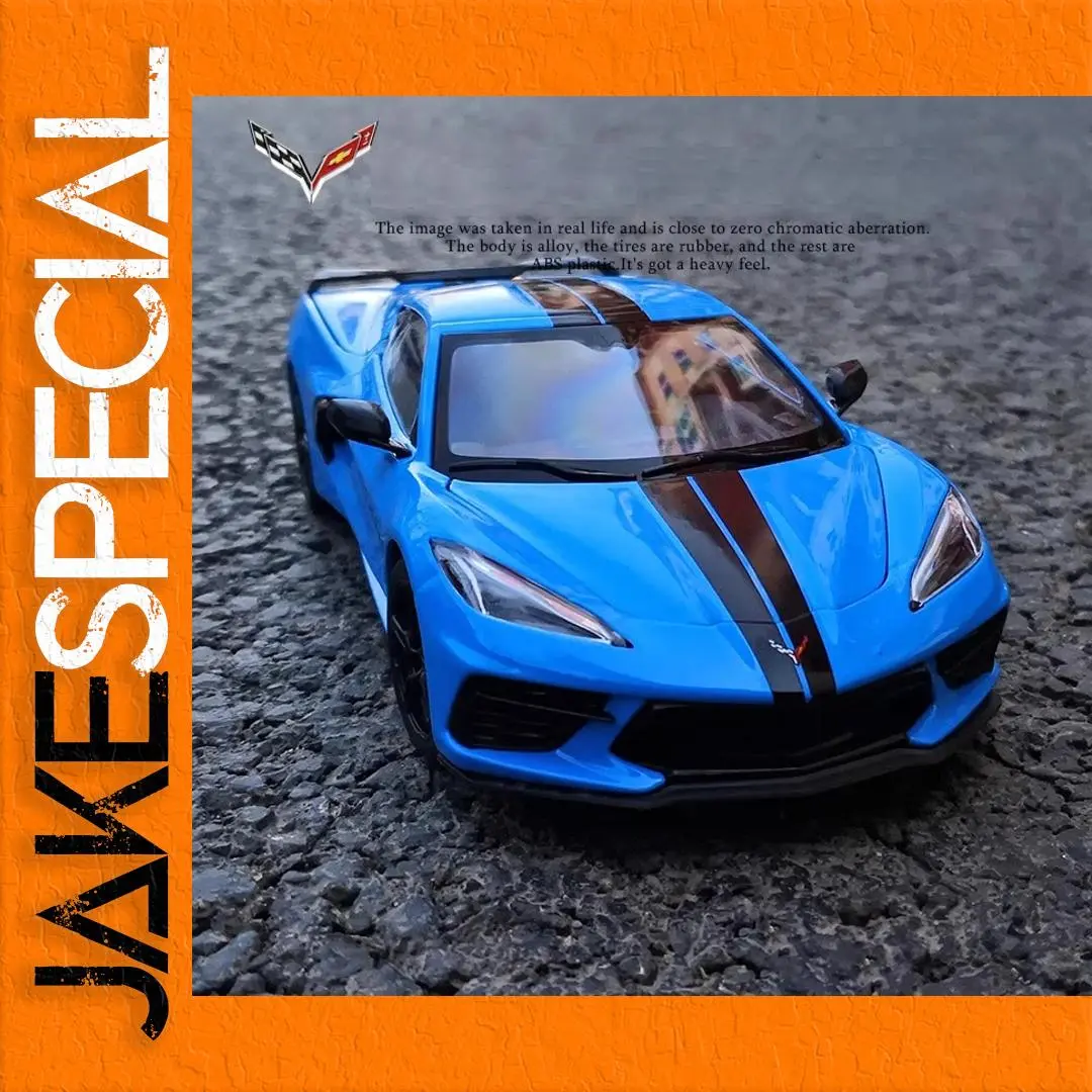 Maisto 1:24 Corvette Stingray Coupe C8 Model 1 Maisto 1:24 Corvette Stingray Coupe C8 Model