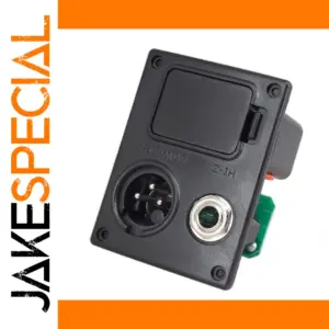 9V Guitar Battery Box with Versatile Connectors