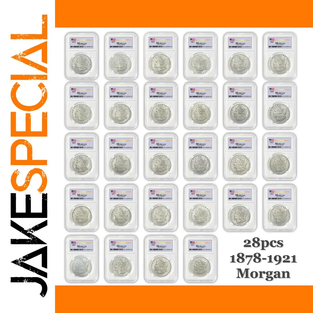 Vintage Copper Morgan Coin Set (28 Pieces) 1 Vintage Copper Morgan Coin Set (28 Pieces)