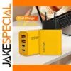 Bright Yellow 120W USB Travel Charger