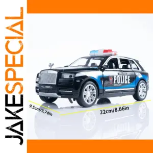 1:22 Scale Diecast Police Car Model