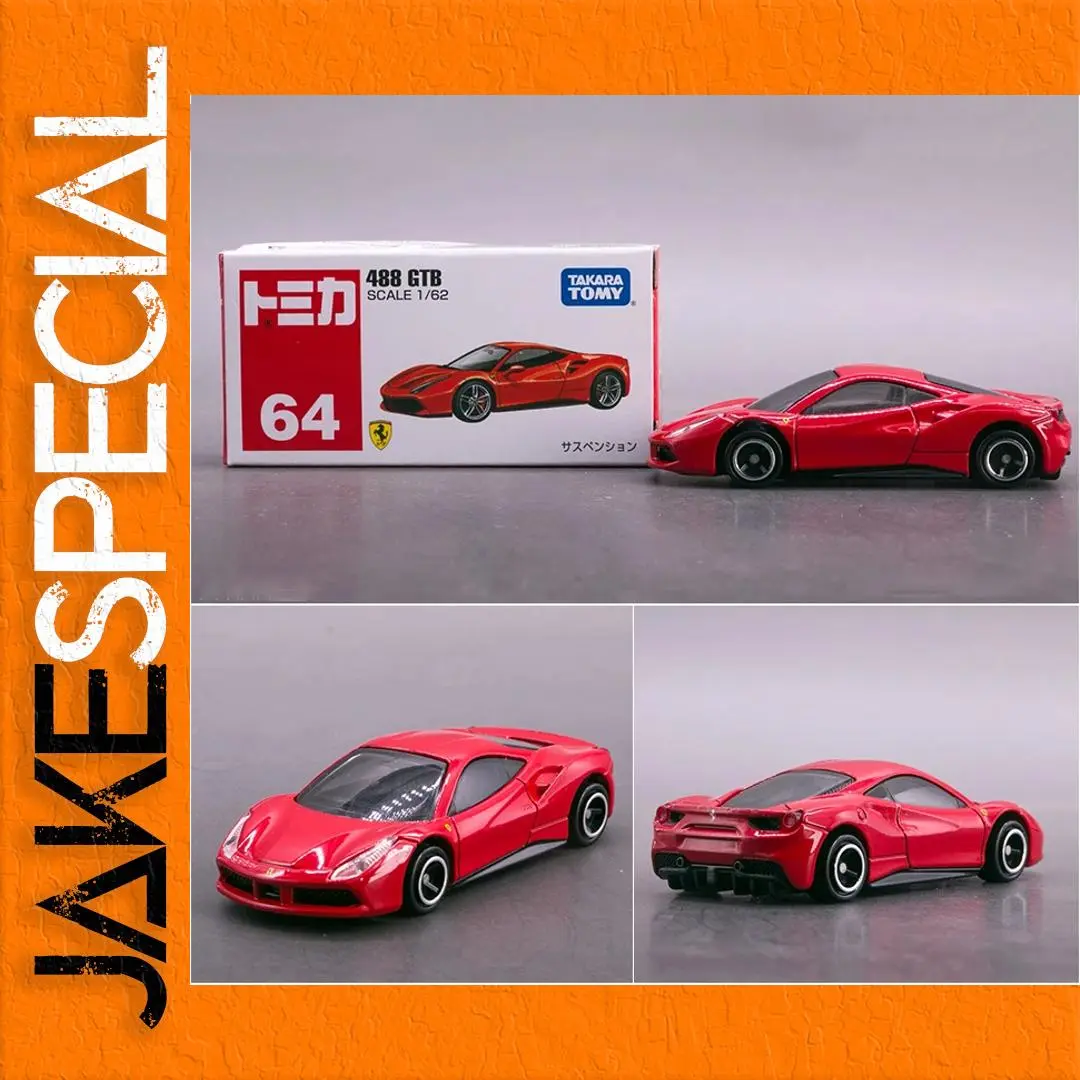 Ferrari 488 GTB Alloy Miniature Model 1 Ferrari 488 GTB Alloy Miniature Model