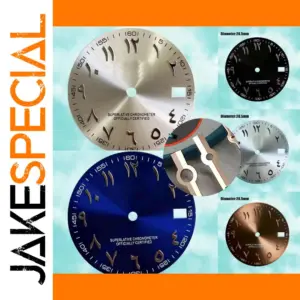 NH35/36 Model 28.5mm Blue Luminous Watch Dial