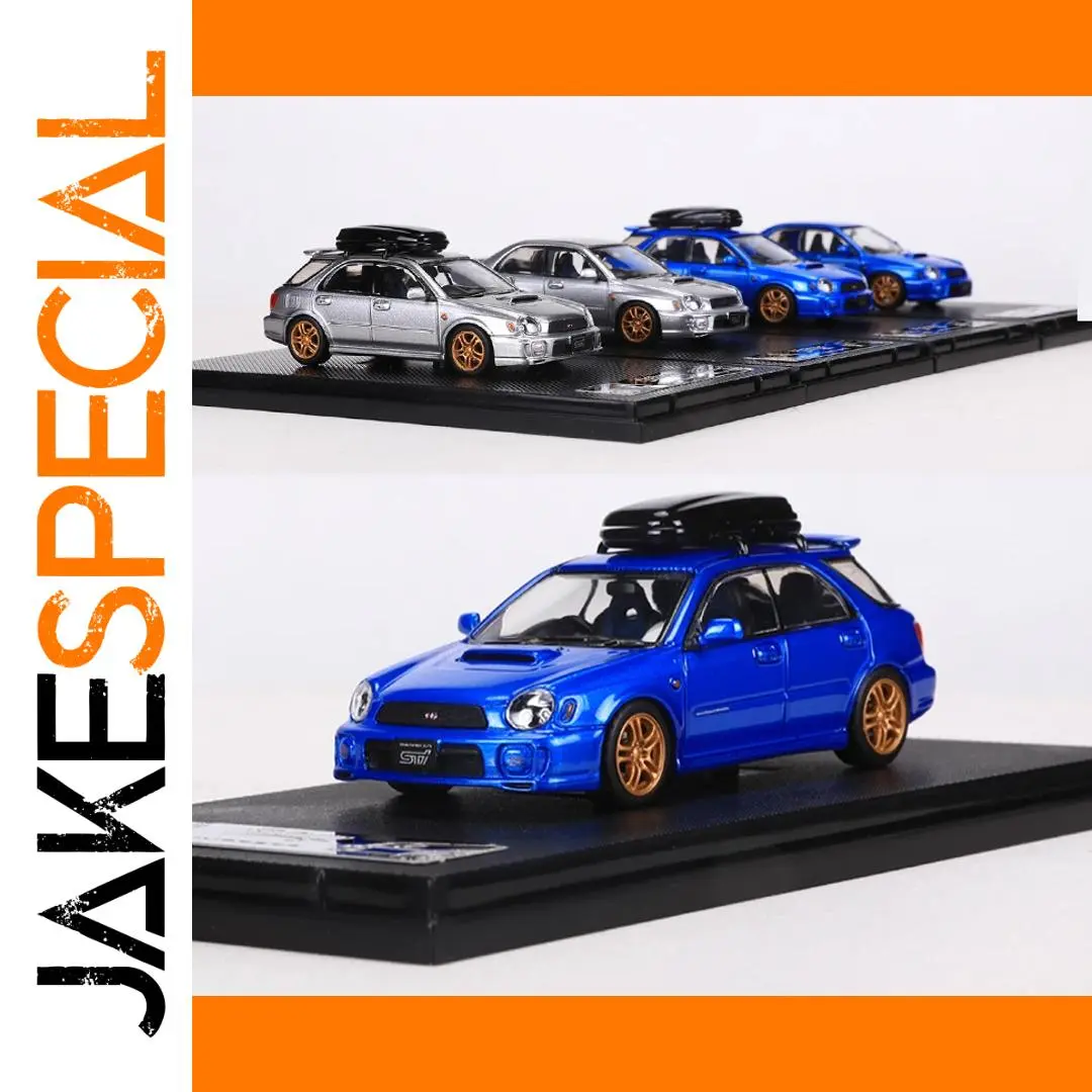1:64 Scale Subaru Impreza WRX STI Diecast Model 1 1:64 Scale Subaru Impreza WRX STI Diecast Model