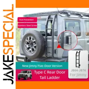 Jimny Tailgate Ladder for JB64/JB74 2019-2024