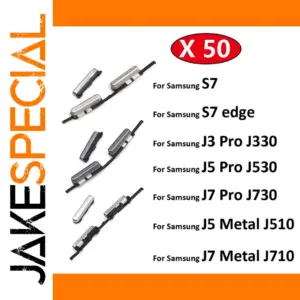 Samsung Galaxy Replacement Side Buttons set of 50